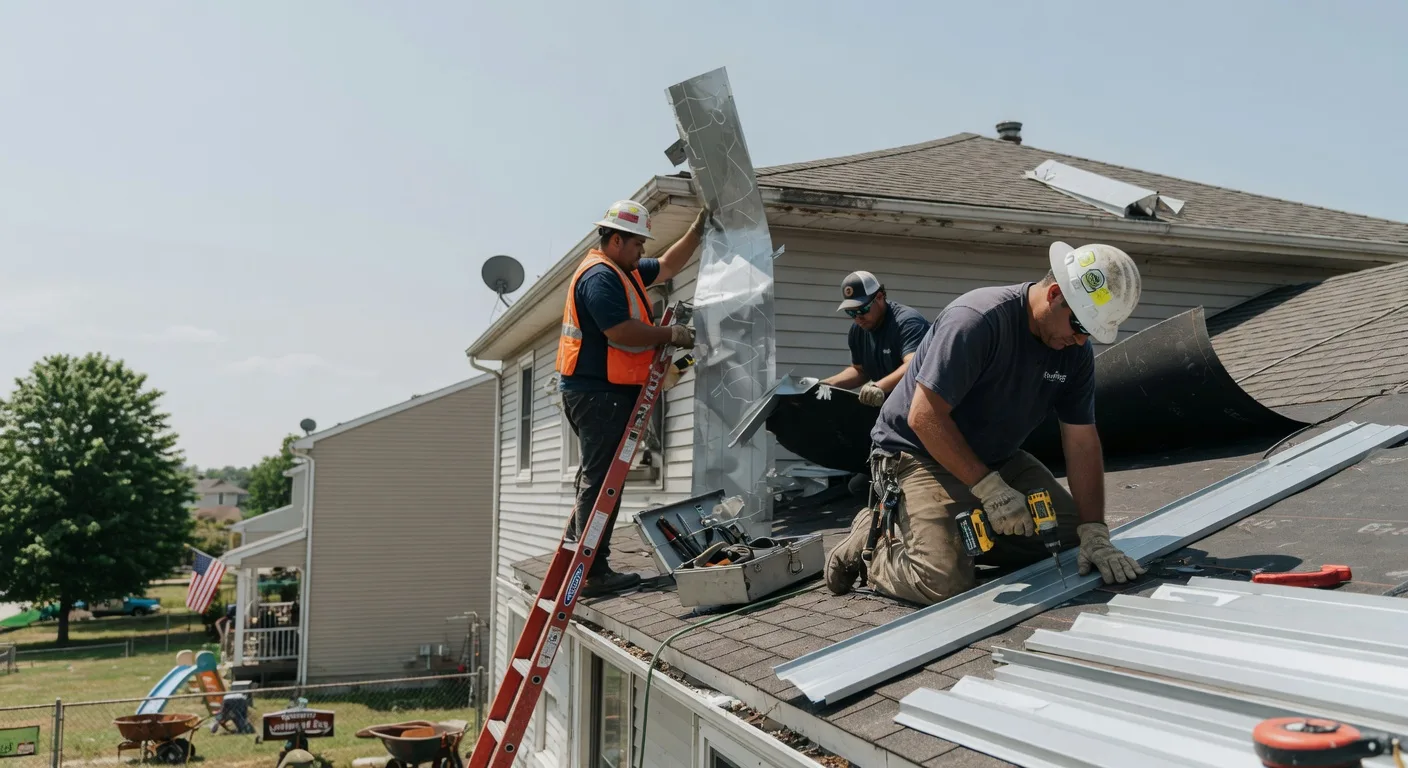 Metal Roofing Installation in Shamrock, TX near me